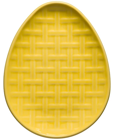 Fiesta Embossed Egg Plate