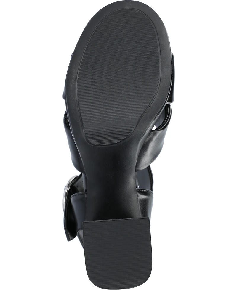Journee Collection Women's Akeely Platform Sandals