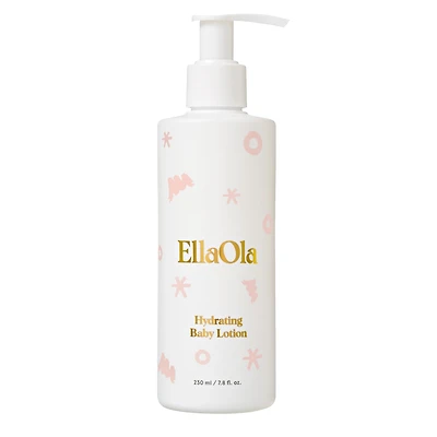 EllaOla Hydrating Baby Lotion | Made with Organic ,Plant-Based Ingredients | Fragrance Free