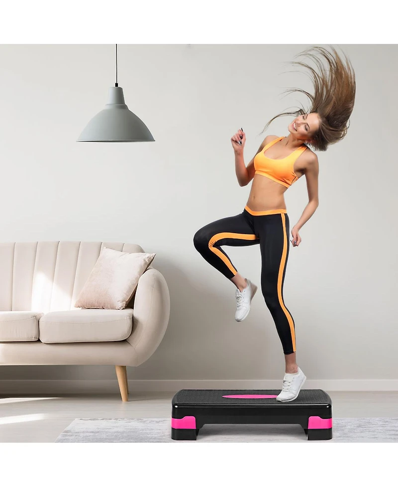 26'' Aerobic Exercise Stepper Cardio Trainer