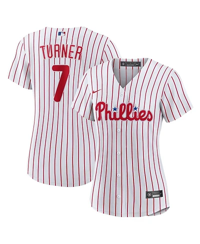 Women's Nike Trea Turner White Philadelphia Phillies Home Replica Player Jersey