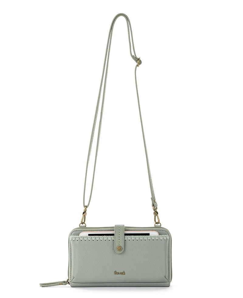 The Sak Women's Iris Leather Convertible Crossbody Bag
