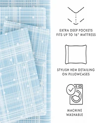 ienjoy Home The Timeless Classics Premium Ultra Soft Pattern -Pc. Sheet Set