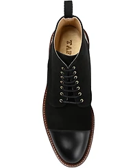 Taft Men's Troy Handcrafted Leather and Suede Dress Boots