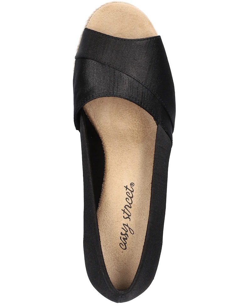 Easy Street Women's Jasper Super Flex Espadrille Sandals