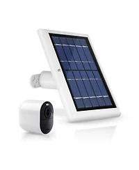 Wasserstein Solar Panel Compatible with Arlo Ultra/Ultra 2, Arlo Pro 3/Pro 4 and Arlo Floodlight Only with 13.1ft Cable (1 Pack, White)