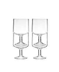 Lenox Tuscany Classics Stackable Wine Glass Set, 4 Piece