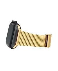 Anne Klein Women's Gold-Tone Stainless Steel Bar Band designed for Apple Watch 42mm (Series 10) & 38/40/41mm