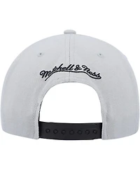 Men's Mitchell & Ness Black, Gray Chicago Bulls Day One Snapback Hat