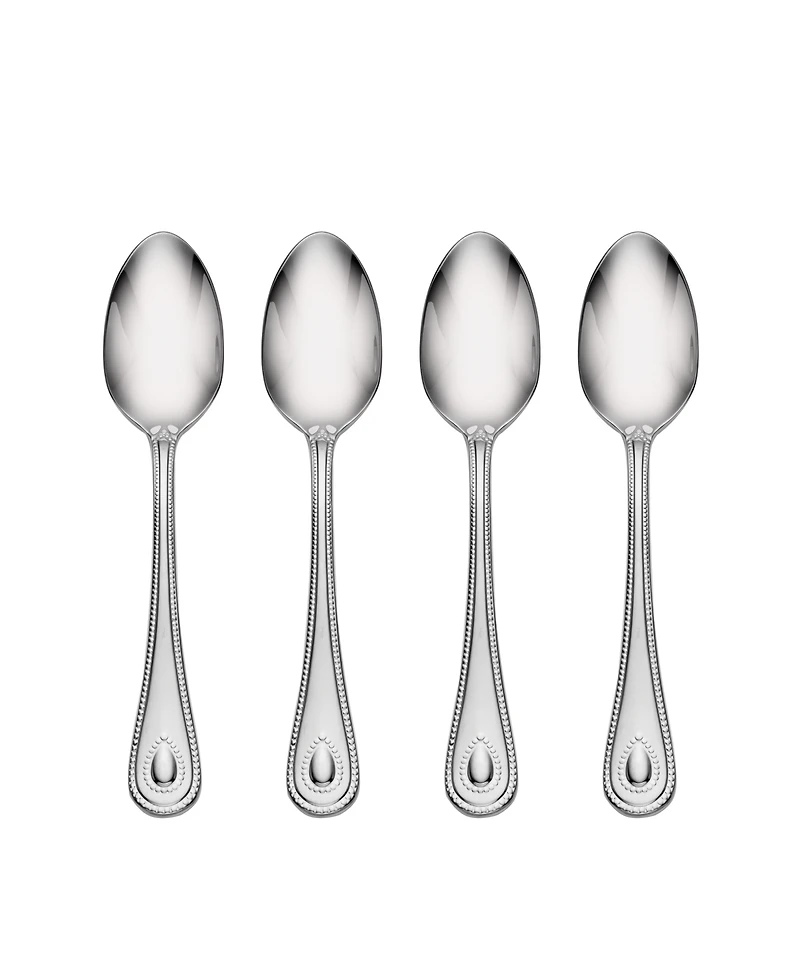 Lenox French Perle Teaspoons, Set of 4