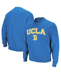 Colosseum Men's Ucla Bruins Arch & Logo Crew Neck Sweatshirt