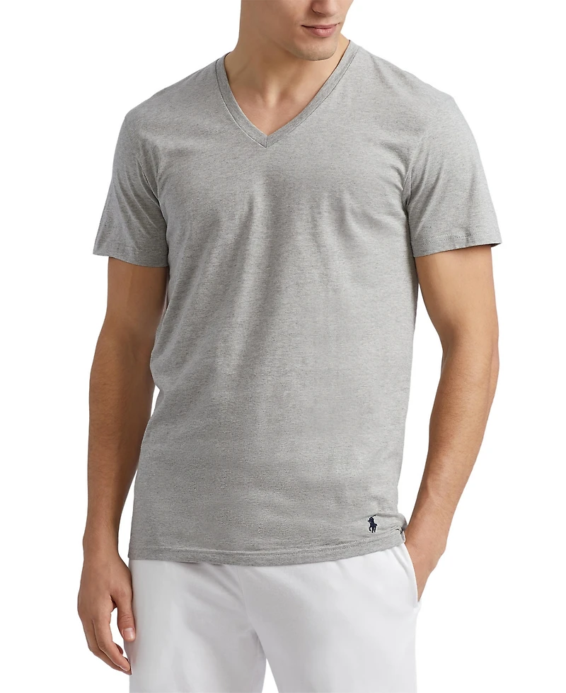 Polo Ralph Lauren Men's 3-Pack V-Neck Classic Undershirts