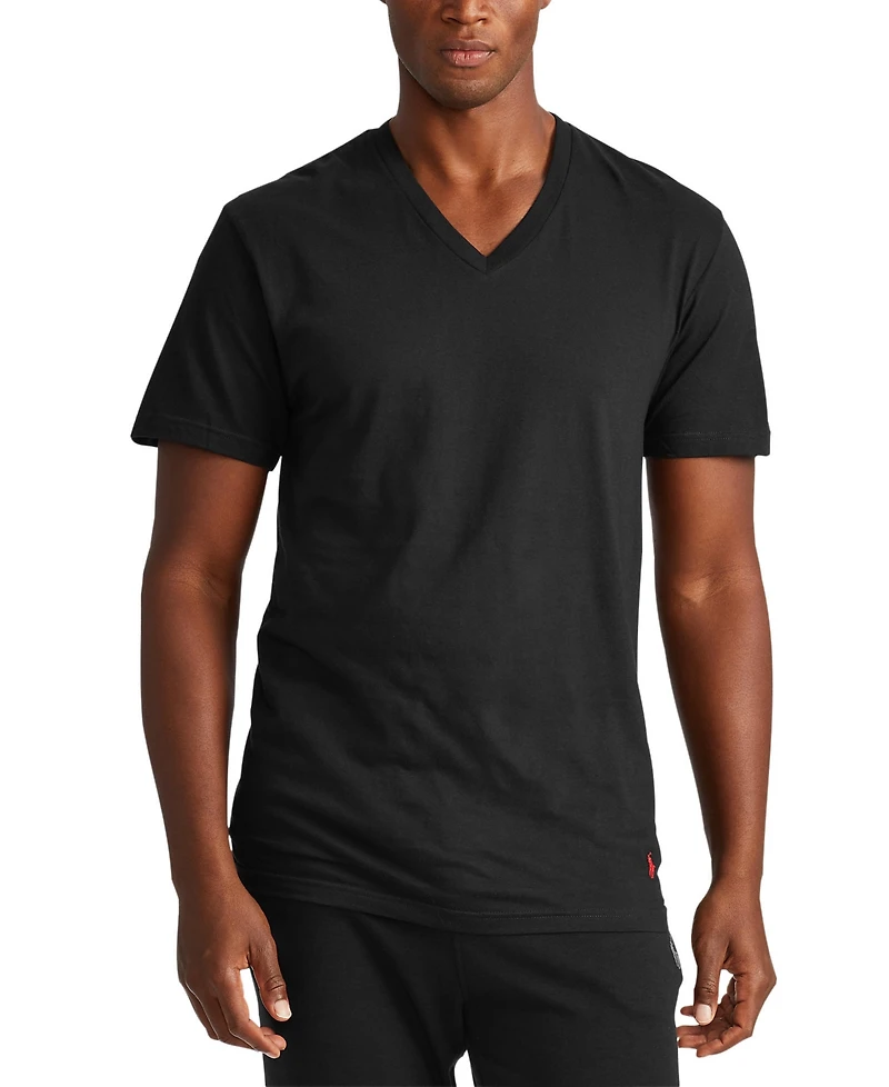 Polo Ralph Lauren Men's 3-Pack V-Neck Classic Undershirts