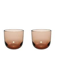 Villeroy & Boch Like Double Old Fashioned Tumbler Glasses, Set of 2