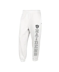Women's '47 Brand Oatmeal Las Vegas Raiders Harper Joggers