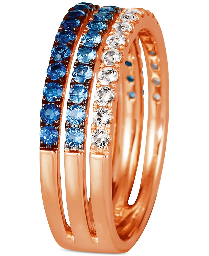 Le Vian Denim Ombre Sapphire (9/10 ct. t.w.) Ring 14k White Gold, Rose Gold or Yellow