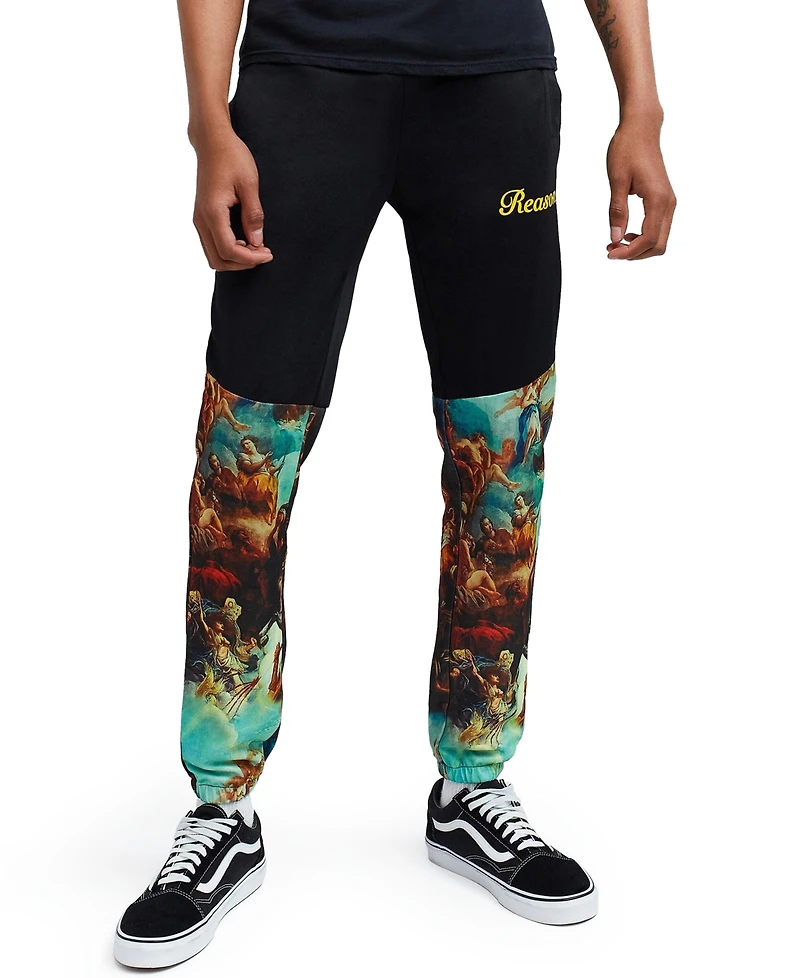 Reason Men's Big and Tall Renaissance Drawstring Joggers