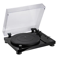 Audio-Technica At-LPW50PB Fully Manual Belt-Drive Turntable (Piano Black)
