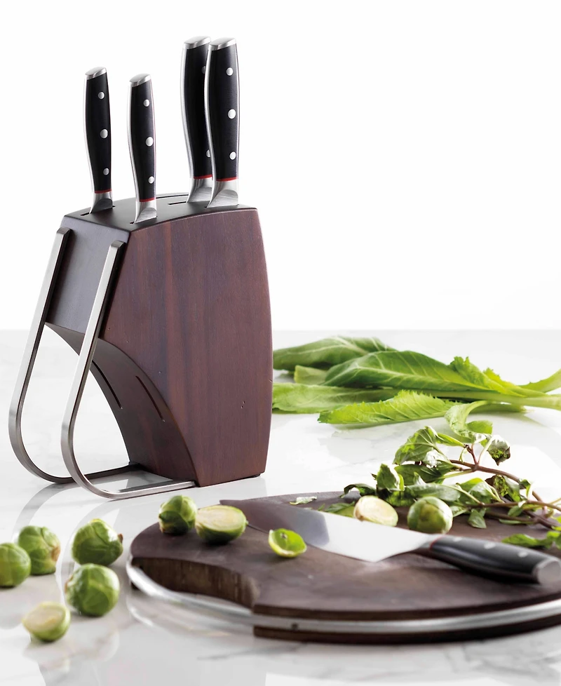 Cuisine::pro Iconix Holz Knife Block Set, 6 Piece
