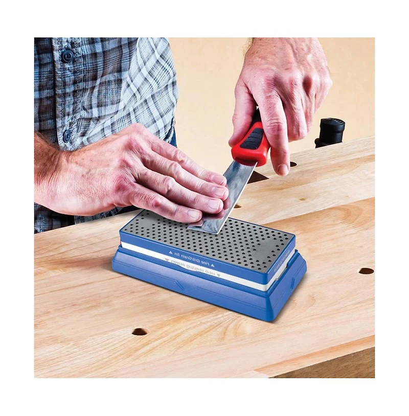 Vaughan 2 Piece Diamond Stone Sharpening Set