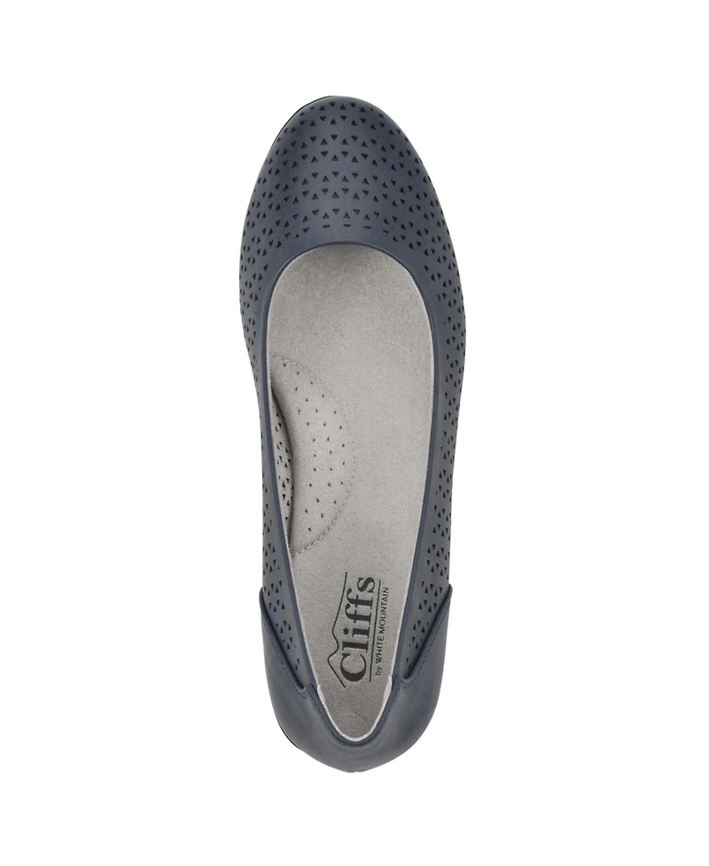 Cliffs by White Mountain Women's Cindy Ballet Comfort Flat