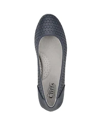Cliffs by White Mountain Women's Cindy Ballet Comfort Flat