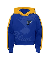 Big Girls Blue St. Louis Blues Record Setter Pullover Hoodie