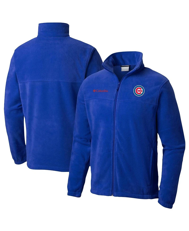 Men's Columbia Royal Chicago Cubs Steens Mountain Full-Zip Jacket
