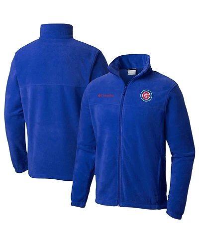Men's Columbia Royal Chicago Cubs Steens Mountain Full-Zip Jacket