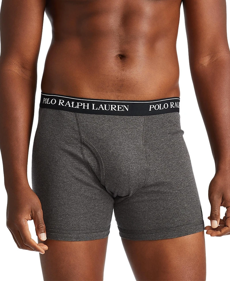 Polo Ralph Lauren Men's 3-Pack Classic Cotton Boxer Briefs