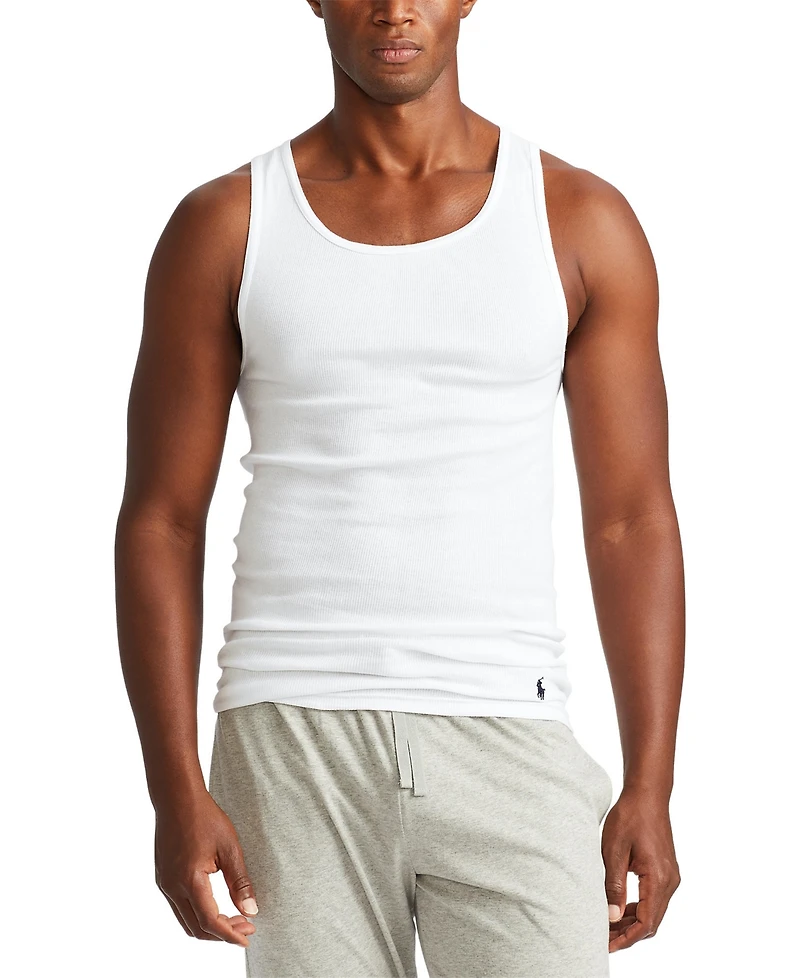 Polo Ralph Lauren Men's 3-Pack Classic-Fit Tank Tops