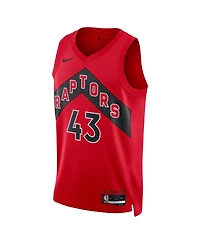 Men's and Women's Nike Pascal Siakam Red Toronto Raptors Swingman Jersey - Icon Edition