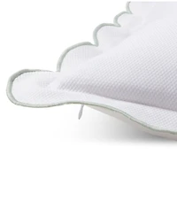 Lauren Ralph Lauren Pique Scallop Cotton Sham, Euro