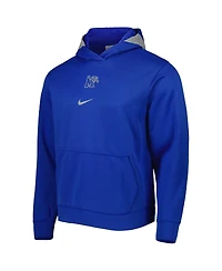Men's Nike Royal Memphis Tigers Spotlight Performance Pullover Hoodie