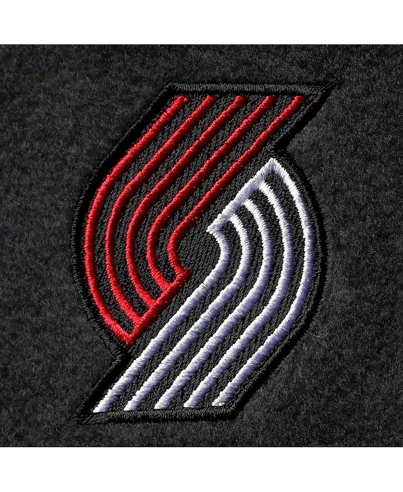 Men's Columbia Black Portland Trail Blazers Steens Mountain 2.0 Full-Zip Jacket