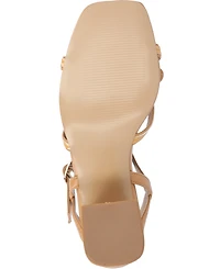 Journee Collection Women's Issmia Crisscross Bow Sandals