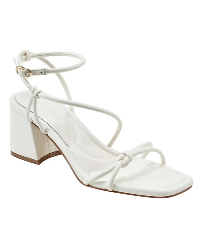 Marc Fisher Women's Gurion Square Toe Dress Sandals