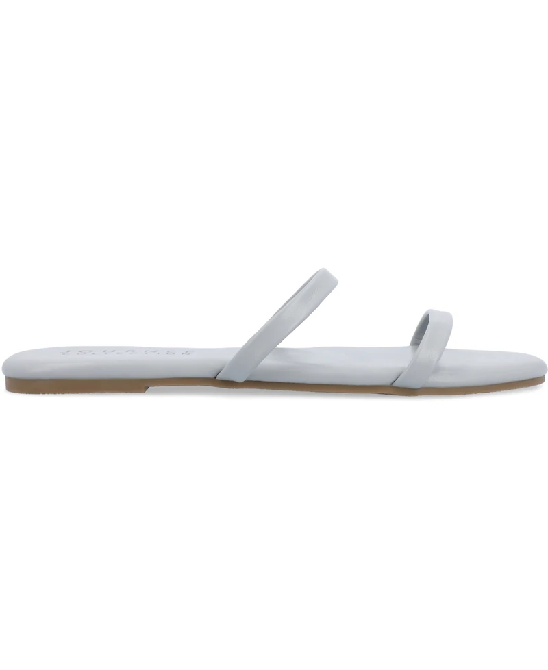 Journee Collection Women's Adyrae Flat Sandals