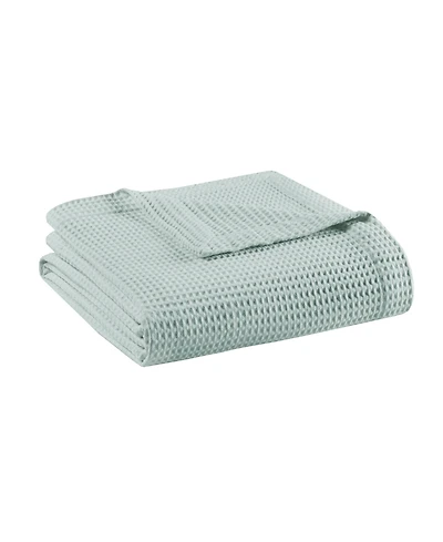 Madison Park Waffle Weave Cotton Blanket
