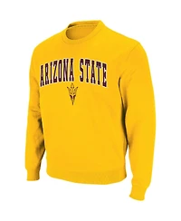 Colosseum Men's Arizona State Sun Devils Arch & Logo Pullover Sweatshirt
