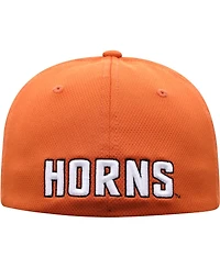 Men's Top of the World Texas Orange Texas Longhorns Reflex Logo Flex Hat