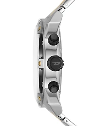 Diesel Men's Spiked Chronograph Two-Tone Stainless Steel Watch 49mm