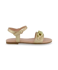 Marc Fisher Little Girls Open Toe Flat Sandals