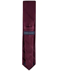 Tommy Hilfiger Men's Solid Textured Stripe Tie
