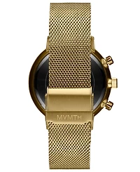 Mvmt Men's Legacy Quartz Mesh Gold-tone Watch 42mm