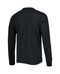 Men's '47 Brand Black Jacksonville Jaguars Wide Out Franklin Long Sleeve T-shirt