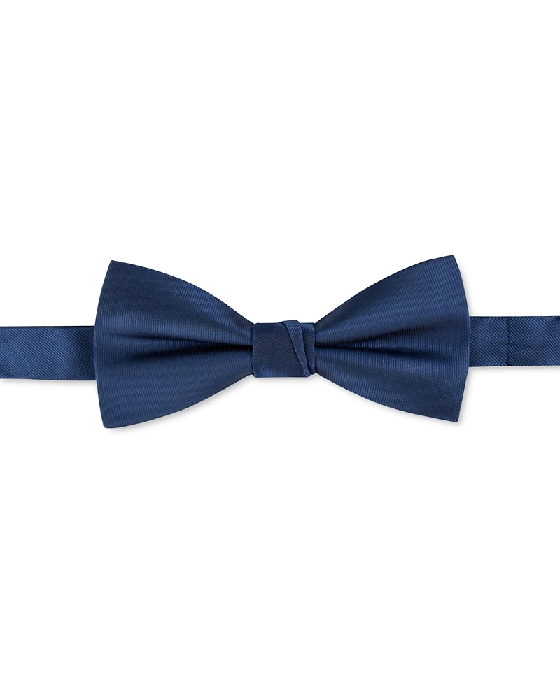 Calvin Klein Men's Unison Solid Pre-Tied Bow Tie
