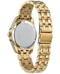Citizen Eco-Drive Women's Peyten Gold-Tone Stainless Steel Bracelet Watch 33mm