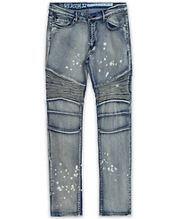 Reason Men's Big and Tall Touch Up Skinny Jeans