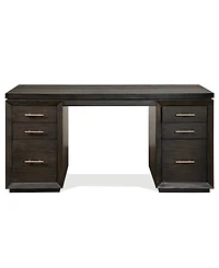 Prelude 62" Wood Dovetail Joinery Executive Desk
